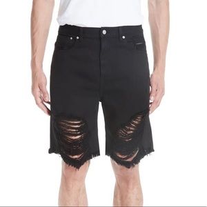 $175 STAMPD Size 30 Distressed Denim Shorts NWT